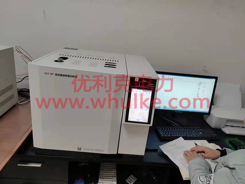 變壓器油色譜分析儀驗收現場